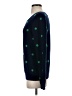 Charter Club Polka Dots Blue Pullover Sweater Size S - photo 5