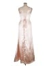 Unbranded 100% Polyester Silver Cocktail Dress Size 16 - photo 2