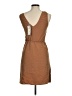 Reserved Solid Brown Casual Dress Size M - photo 2