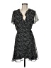 Lush 100% Polyester Polka Dots Black Cocktail Dress Size M - photo 1
