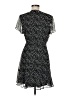 Lush 100% Polyester Polka Dots Black Cocktail Dress Size M - photo 2