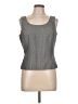 Tahari by ASL 100% Polyester Gray Tank Top Size 10 - photo 1