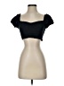 Gap Black Short Sleeve Top Size XS - photo 1