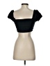 Gap Black Short Sleeve Top Size XS - photo 2