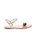 Gucci Pink Leather GG flat Sandals Size EU (IT) 35 1/2 / US 5 1/2 - photo 1