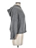 Happily Grey 100% Polyester Solid Gray Pullover Sweater Size M - photo 4