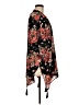 Maurices 100% Polyester Black Kimono One size - photo 4