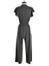 Uniqlo Solid Gray Jumpsuit Size S - photo 2