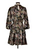 Assorted Brands 100% Polyester Paisley Gray Casual Dress Size S - photo 2