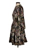 Assorted Brands 100% Polyester Paisley Gray Casual Dress Size S - photo 5