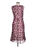 Speechless 100% Polyester Paisley Burgundy Cocktail Dress Size 13 - photo 2