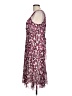 Speechless 100% Polyester Paisley Burgundy Cocktail Dress Size 13 - photo 5