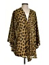 Melody 100% Polyester Gold Cardigan Size S - photo 1