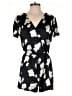 Club Monaco 100% Silk Floral Black Romper Size 2 - photo 1