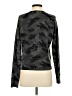 Aqua 100% Cashmere Camo Gray Cashmere Pullover Sweater Size XS - photo 2