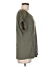 Rose + Olive Green Short Sleeve Top Size M - photo 4