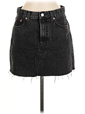 MNG Denim Skirt (view 1)