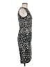 Versace Collection Animal Print Gray Cocktail Dress Size EU (IT) 42 / US 6 - photo 4