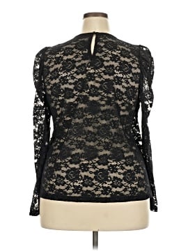 ELOQUII Long Sleeve Blouse (view 2)
