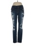 BLUE SPICE Hearts Blue Jeans Size 13 - 14 - photo 1
