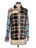 Rails Plaid Brown Long Sleeve Button-Down Shirt Size S - photo 1