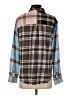 Rails Plaid Brown Long Sleeve Button-Down Shirt Size S - photo 2