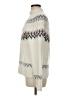 Nicole Miller Artelier Chevron-herringbone Ivory Pullover Sweater Size M - photo 5