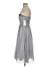 Little Mistress 100% Polyester Gray Cocktail Dress Size 4 - photo 5