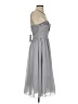 Little Mistress 100% Polyester Gray Cocktail Dress Size 4 - photo 4