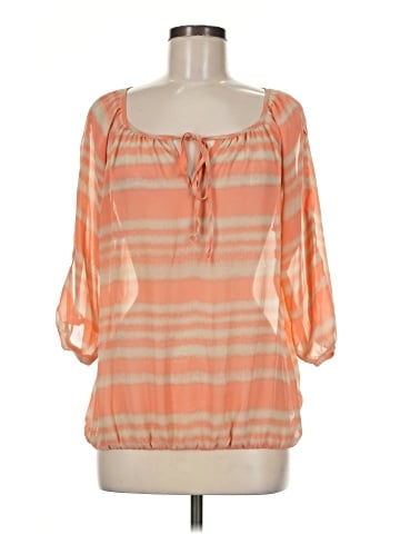 Maurices 3/4 Sleeve Blouse (view 1)