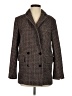 Theory Houndstooth Brown Coat Size 2 - photo 1