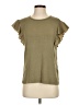 DKNY Green Short Sleeve Top Size S - photo 1