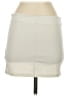Pull&Bear Solid Ivory Casual Skirt Size S - photo 2