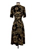 Donna Morgan Paisley Damask Jacquard Black Cocktail Dress Size S (estimated) - photo 2