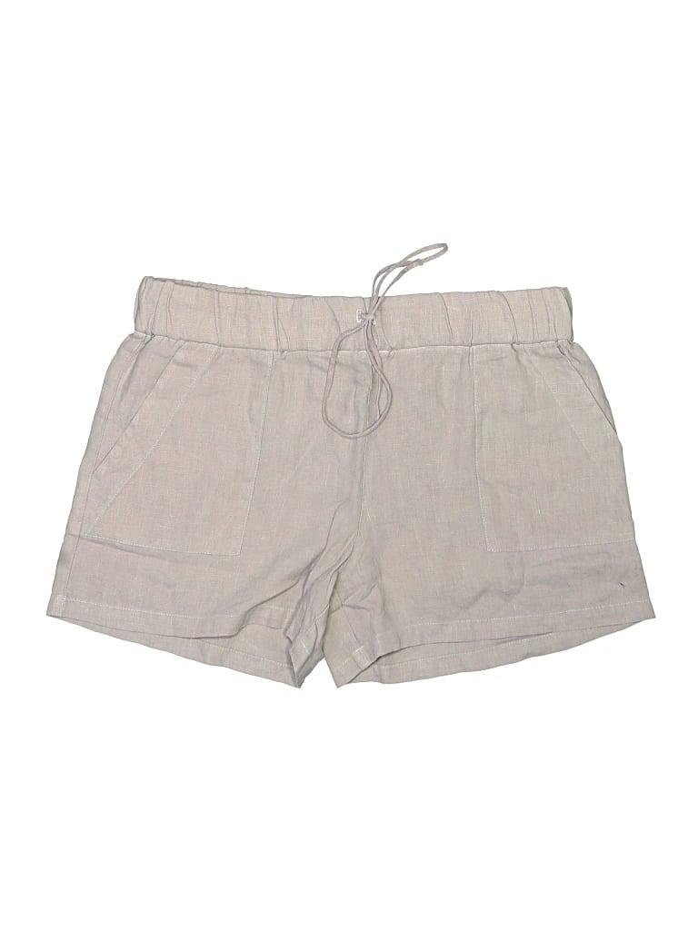 Pre-owned Krisa Khaki Shorts In Tan