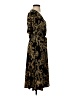 Donna Morgan Paisley Damask Jacquard Black Cocktail Dress Size S (estimated) - photo 4