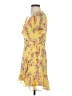 Lush Floral Yellow Cocktail Dress Size XS - photo 5