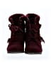 Just Fab Burgundy Ankle Boots Size 5 1/2 - photo 2