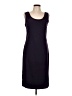 Karin Stevens Solid Purple Casual Dress Size 10 - photo 1