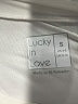 Lucky in Love White Long Sleeve Top Size S - photo 7