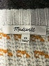 Madewell Color Block Ivory Pullover Sweater Size XS - photo 7