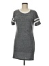 ALTERNATIVE Gray Casual Dress Size M - photo 1