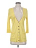 Classiques Entier Yellow Silk Cardigan Size S - photo 1