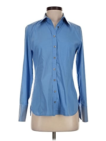 Express Design Studio Long Sleeve Button-Down Shirt (view 1)