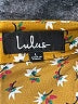 Lulus 100% Polyester Print Yellow Casual Skirt Size L - photo 4