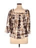 Cupio Gold 3/4 Sleeve Blouse Size M - photo 2
