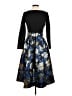Assorted Brands Graphic Black Cocktail Dress Size 6 - photo 2