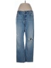 Madewell Hearts Blue Jeans Size 30 waist - photo 1