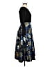 Assorted Brands Graphic Black Cocktail Dress Size 6 - photo 4