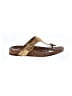 Tory Burch 100% Leather Gold Sandals Size 7 - photo 1